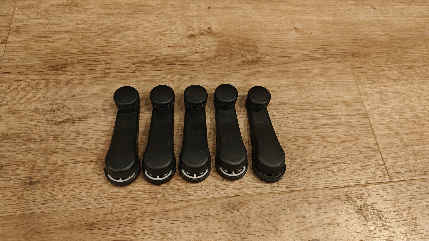 MK4 Black Manual Window Rollers