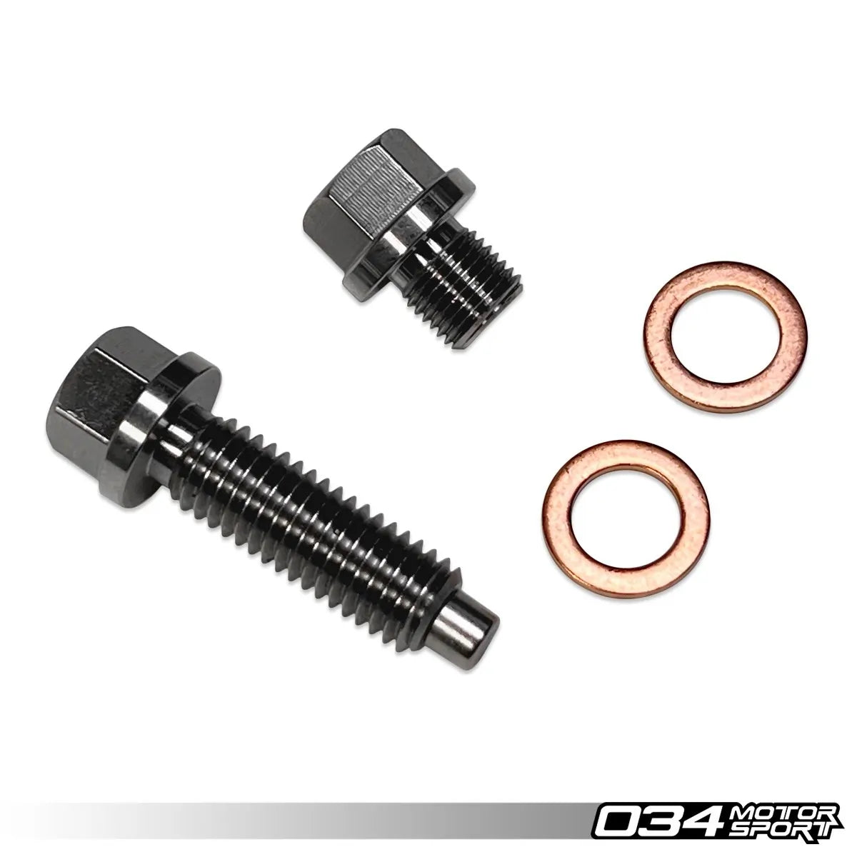 034 Motorsport Haldex Magnetic Drain Plug Kit, Audi 8J/8P/8V/8V.5/8S/8Y Quattro Vehicles, VW Mk5/Mk6/Mk7/Mk7.5/Mk8 4Motion Vehicles