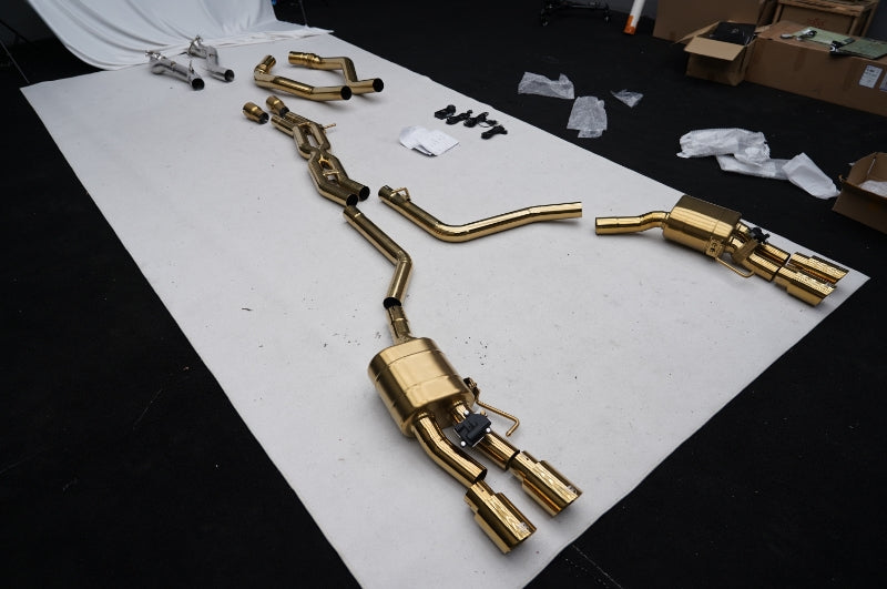 LM SoundWave Exhaust System- Titanium- Catless System