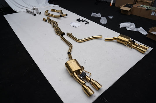 LM SoundWave Exhaust System- Titanium- Catless System