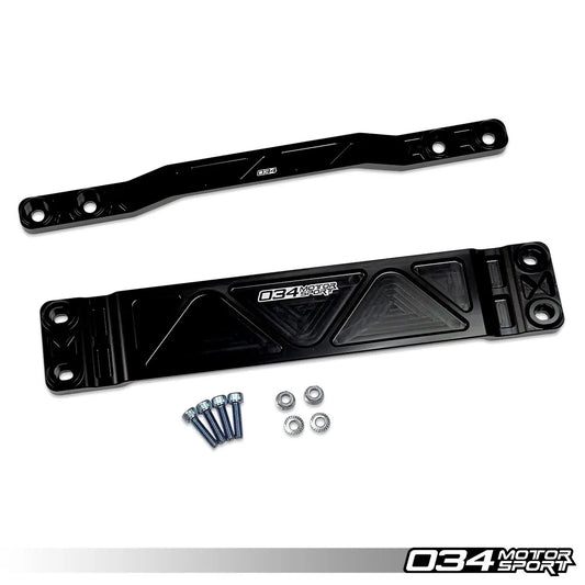 034 Motorsport X-Clear Driveshaft Tunnel Brace, FWD Volkswagen & Audi MQB And MQB EVO